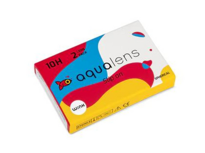 Aqualens 10H Clear Monthly Disposable 2 Lens Pack