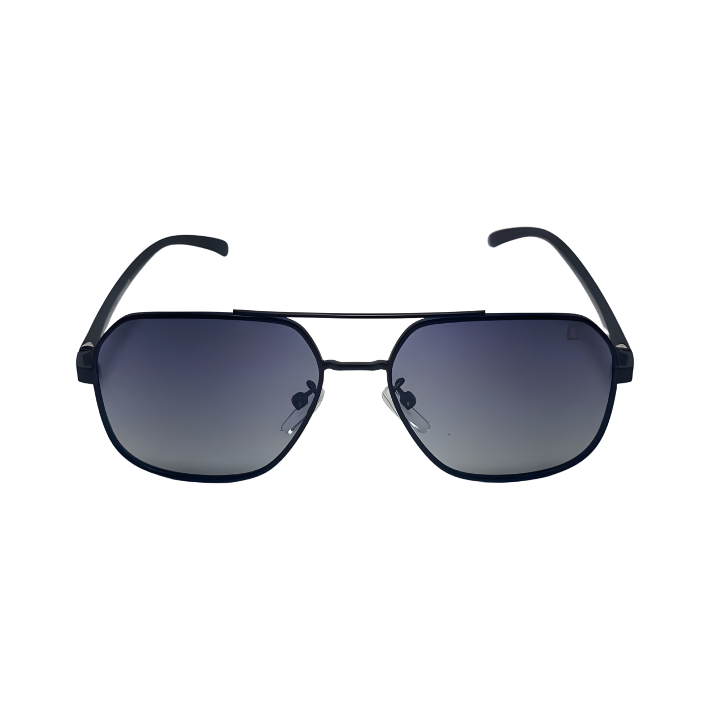 Essentials 'Kat" Rectangle Aviator Sunglasses 1057
