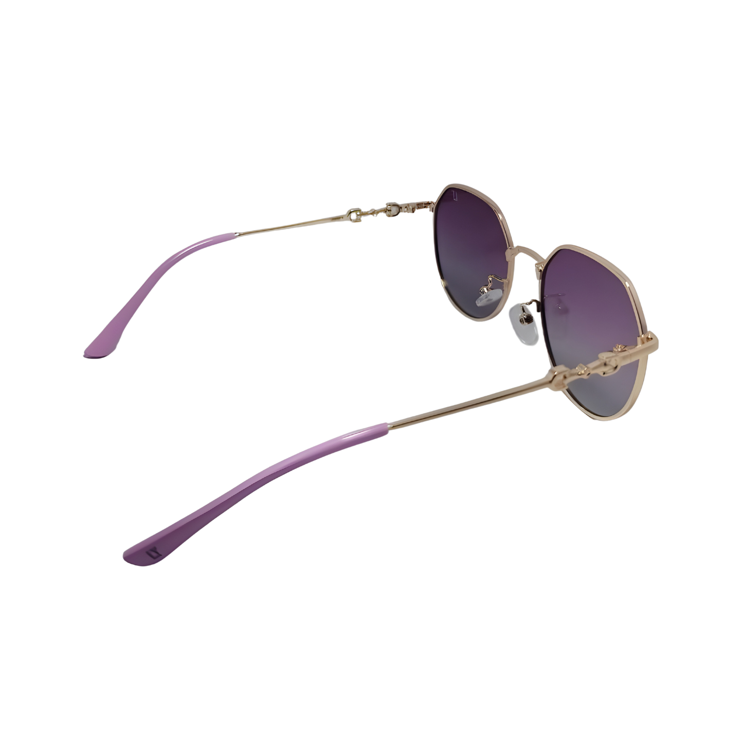 Essentials 'Kat" Rectangle Aviator Sunglasses 1057
