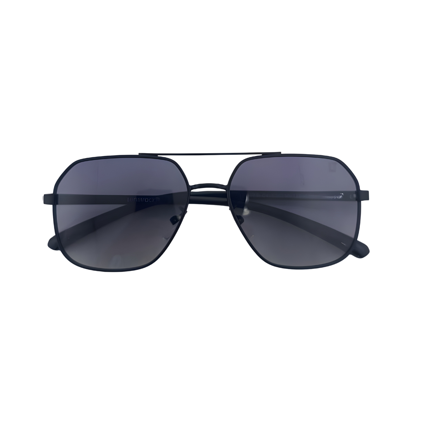 Essentials 'Kat" Rectangle Aviator Sunglasses 1057