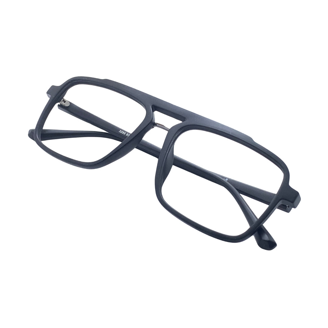 Essentials "Skyline" Aviator Square Unisex Eyeglasses 3255