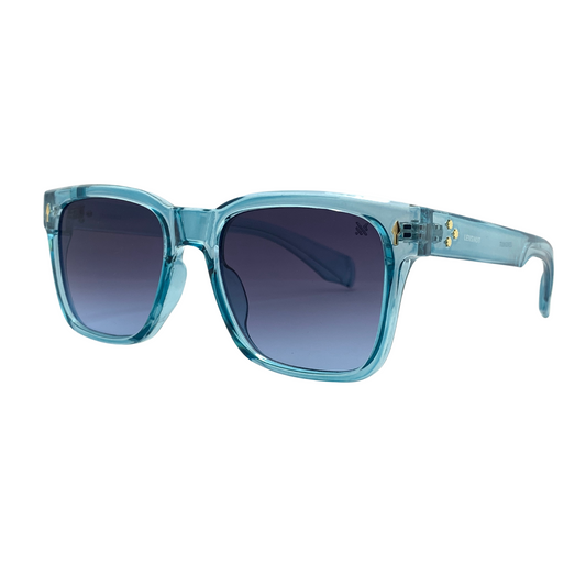Essentials Jared Aqua Square Unisex Sunglasses LN86333 C4T/53