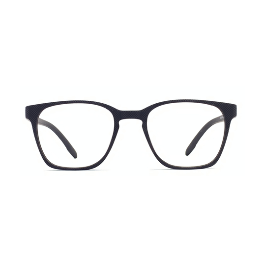 Essentials "William" Black Square Unisex Eyeglasses TR7919