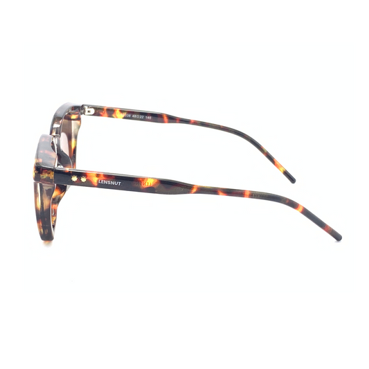 Essentials "Summer" Havana Square Unisex Sunglasses LN86338C348