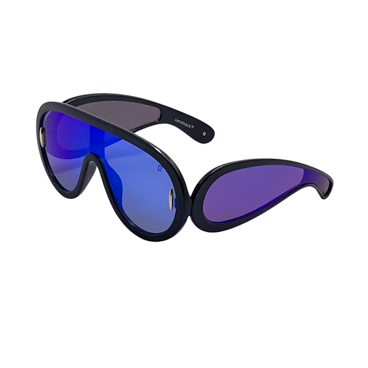 Hip Hop "Diamond" Blue Unisex Sunglasses