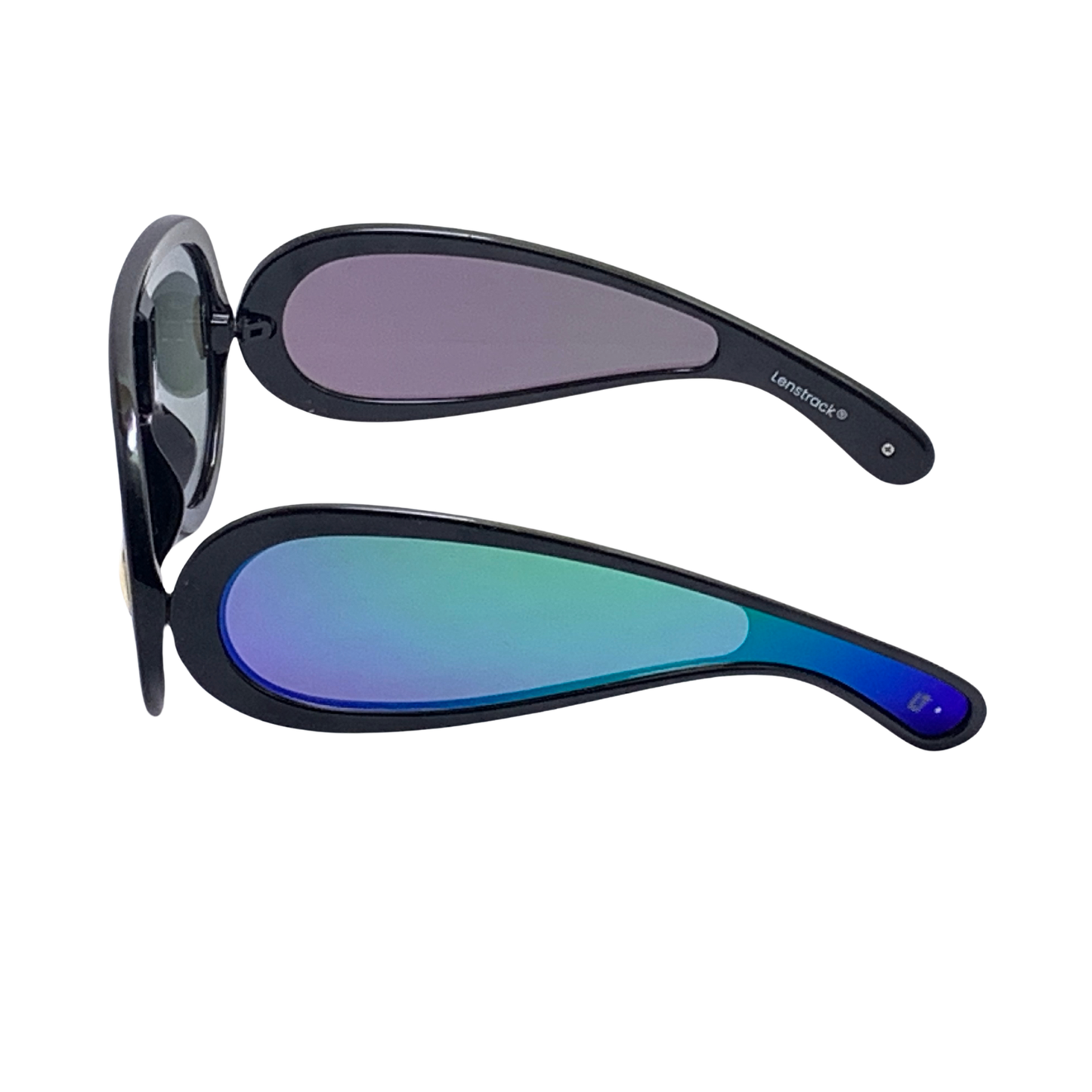 Hip Hop "Diamond" Blue Unisex Sunglasses