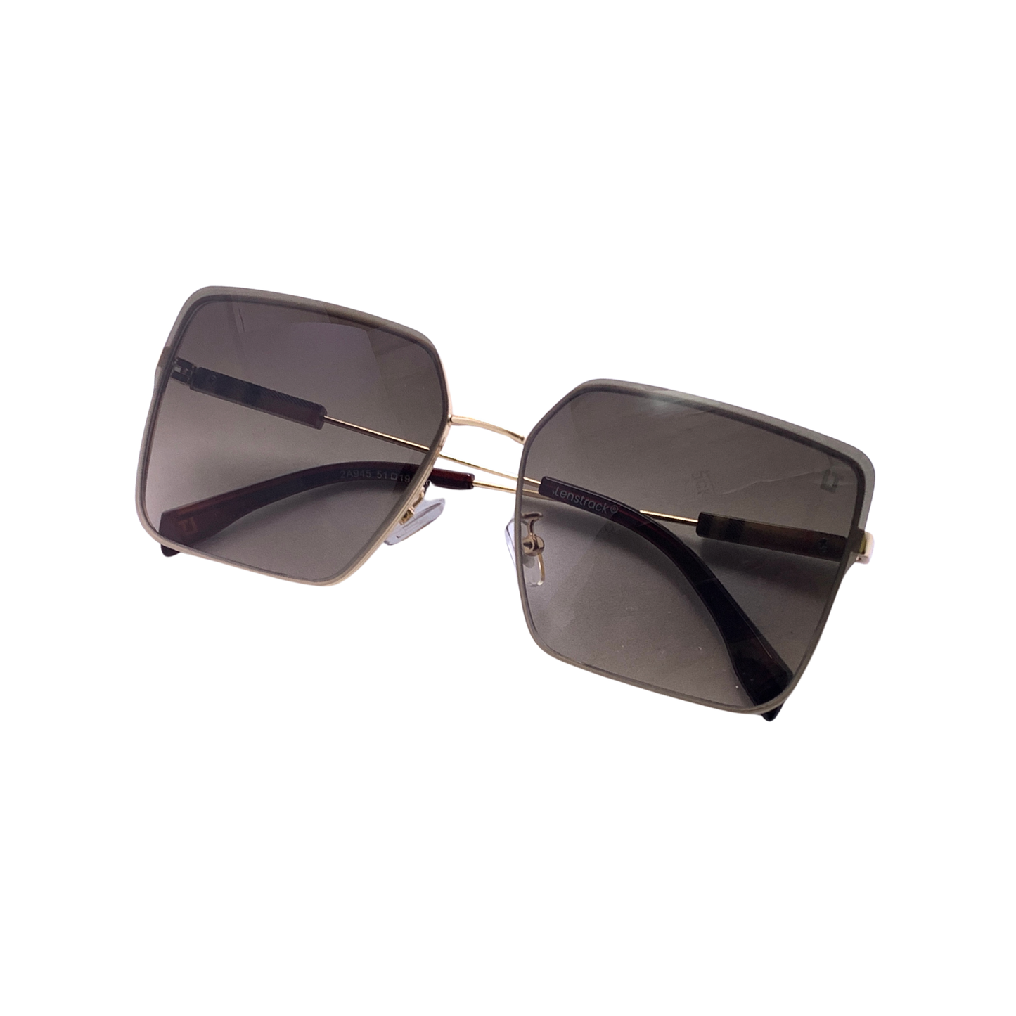 Hip Hop Black Square Unisex Sunglasses 2A945