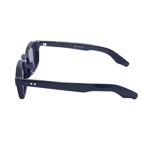 Hip Hop Black Square Unisex Sunglasses ZS9814