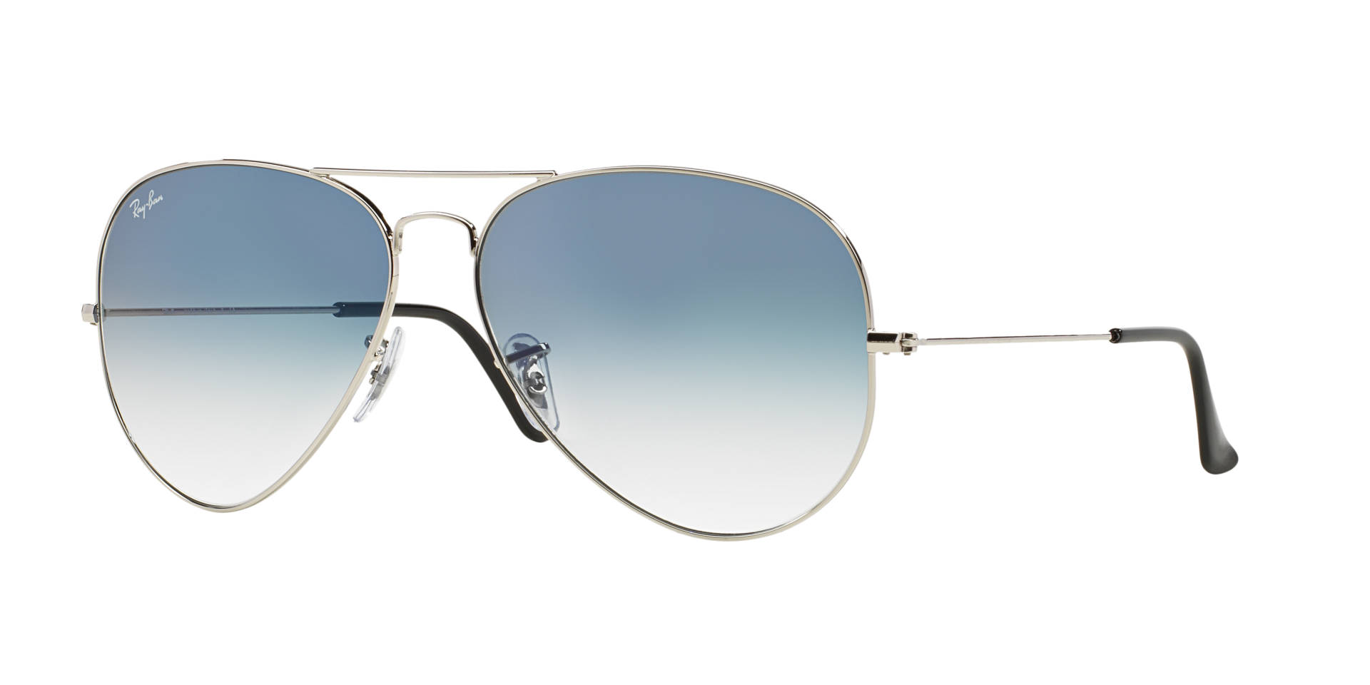 RAY-Ban Blue Aviator Gradient Unisex Sunglasses RB3025 003/3F55
