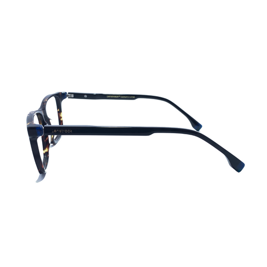 Luxury Line "Raj" Havana Square Unisex Eyeglasses RTA6006 C4/53