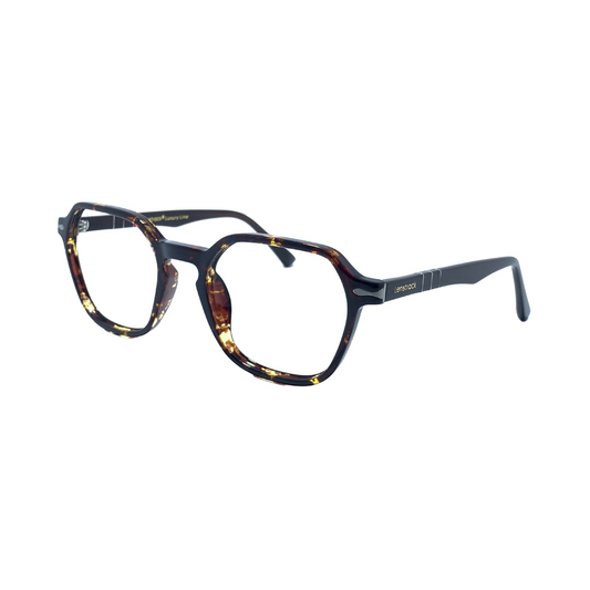 Luxury Line "Jeet" Dark Tortoise Unisex Eyeglasses RTA2903 C2/51