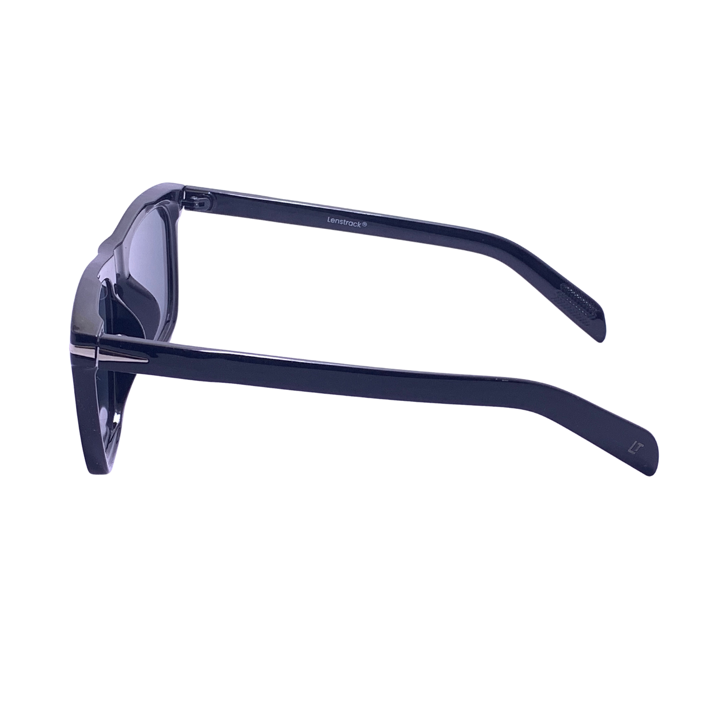 Hip Hop Blue Square Unisex Sunglasses DB7000