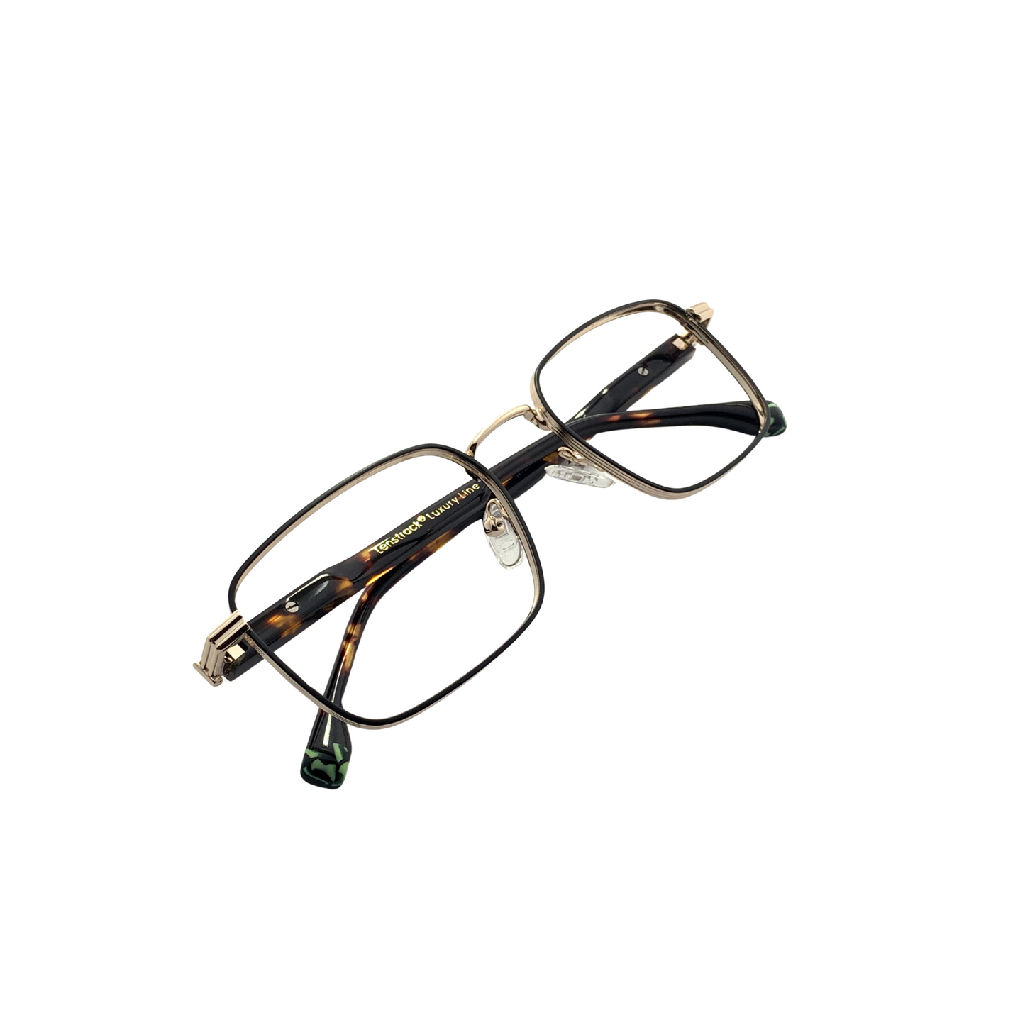 Luxury Line "Digvijay" Golden Square Unisex Eyeglasses RTM6004 C3/55