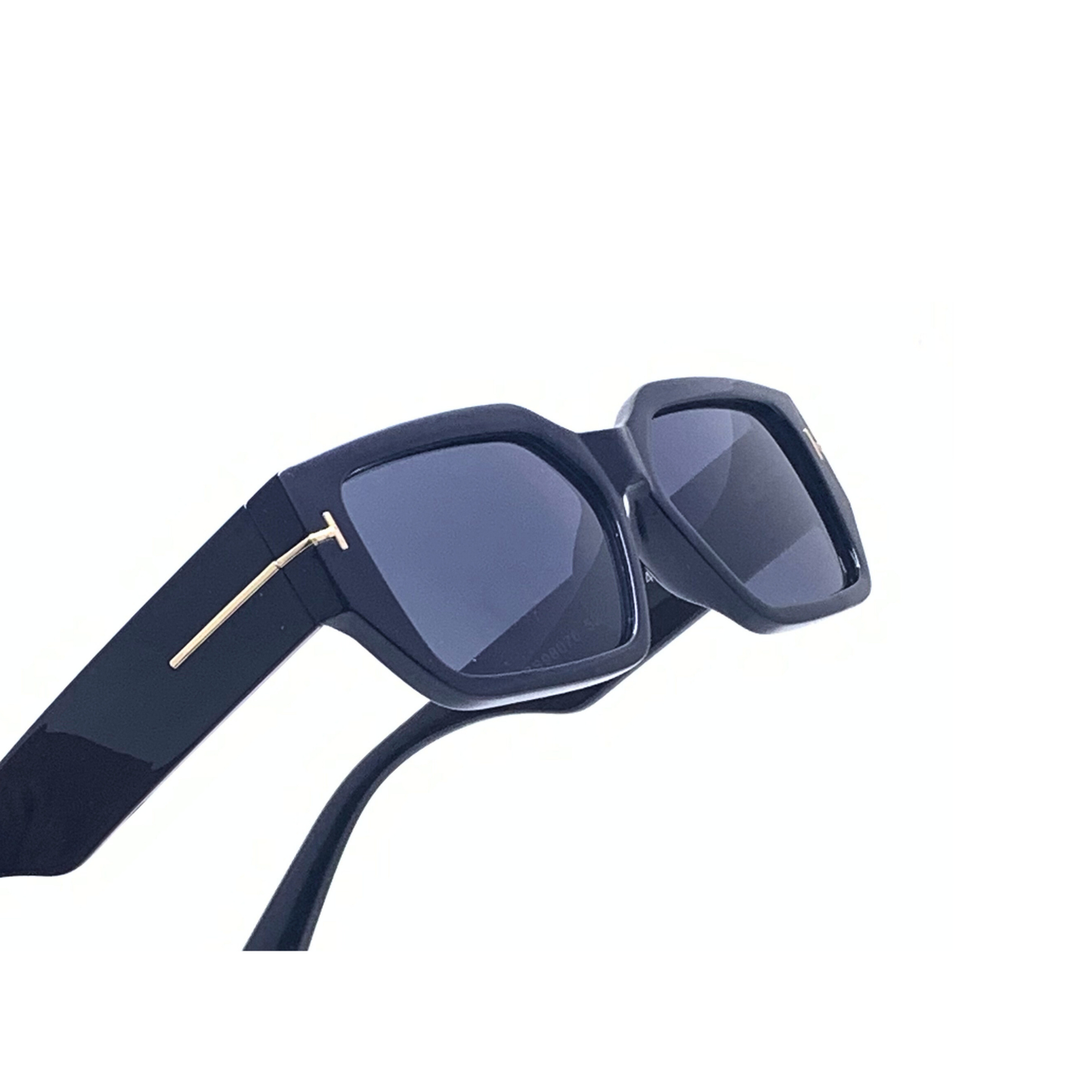Hip Hop Blue Square Unisex Sunglasses ZS98076