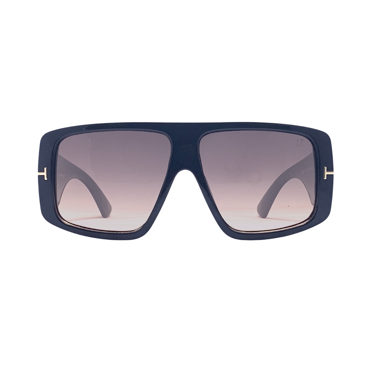 Hip Hop Black Square Unisex Sunglasses ZS98171