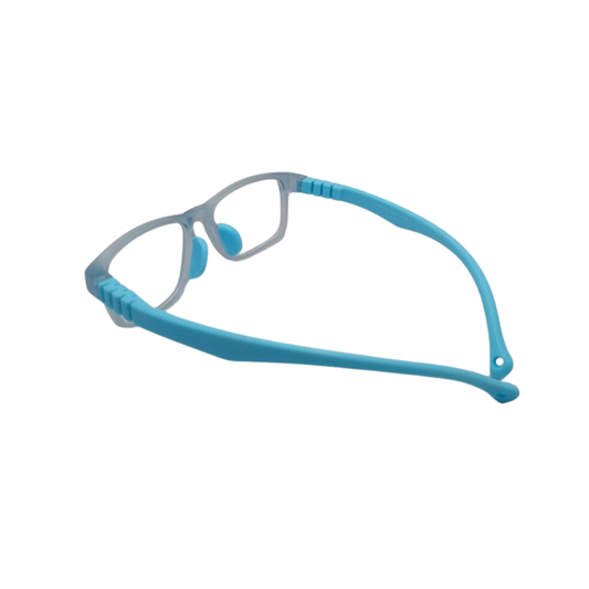 Essentials "Cracker" Rectangle Flexible Kids Eyeglasses 5307 EZ