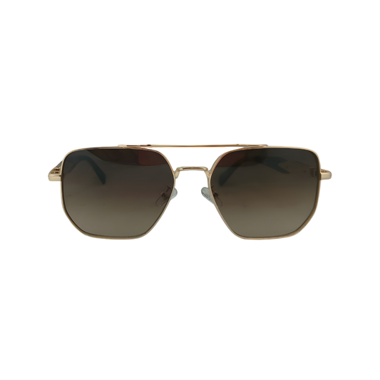 Alfa "Brook" Square Aviator Sunglasses 5G62