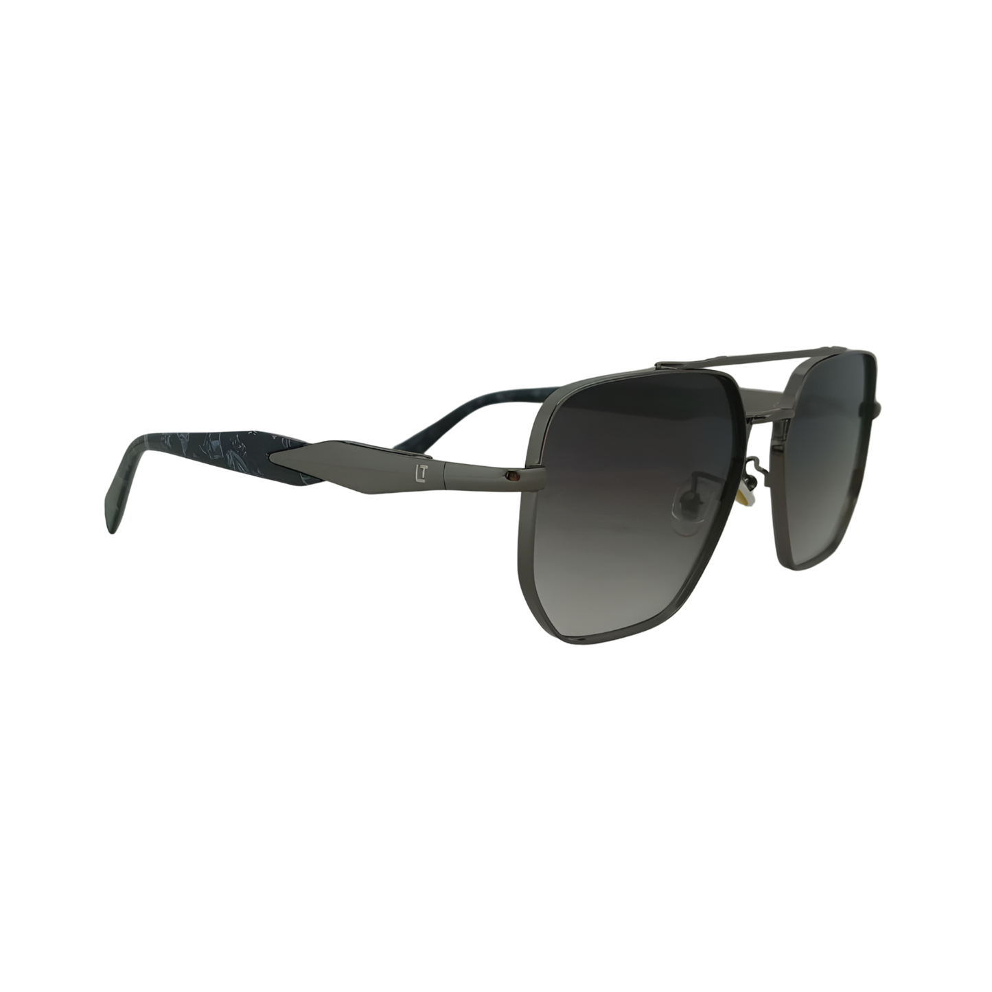 Alfa "Brook" Square Aviator Sunglasses 5G62