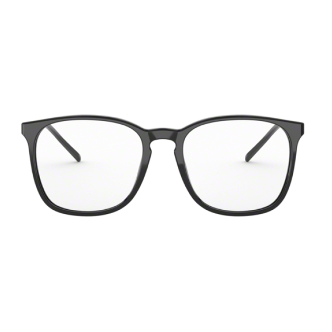 Ray Ban Optics Black Large Square Unisex Eyeglasses RX5387 Lenstrack