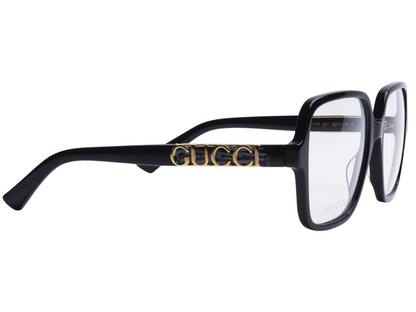 Gucci Black Square Full Rim Eyeglasses GG1193O 001