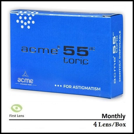 Acme 55 Toric with UV Blocker (4 Lens Pack)