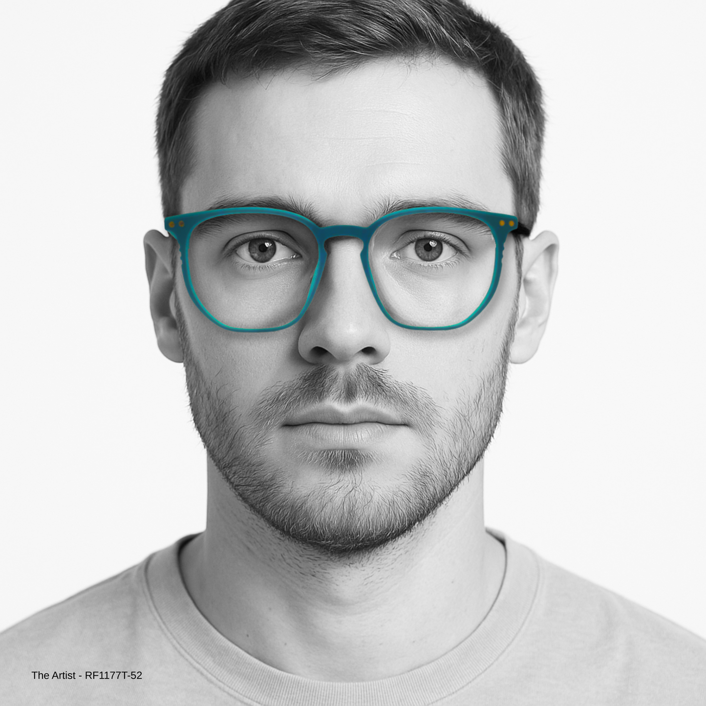 Essentials "The Artist" Square Unisex Eyeglasses RF1177T 52