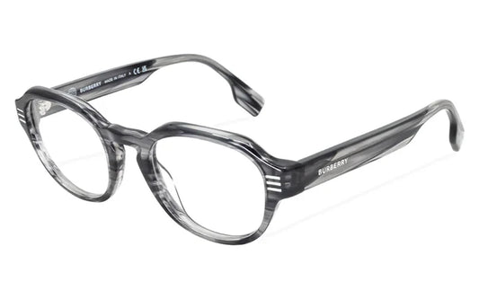 Burberry Grey Round Unisex Eyeglasses BE2386409749 49-22-150