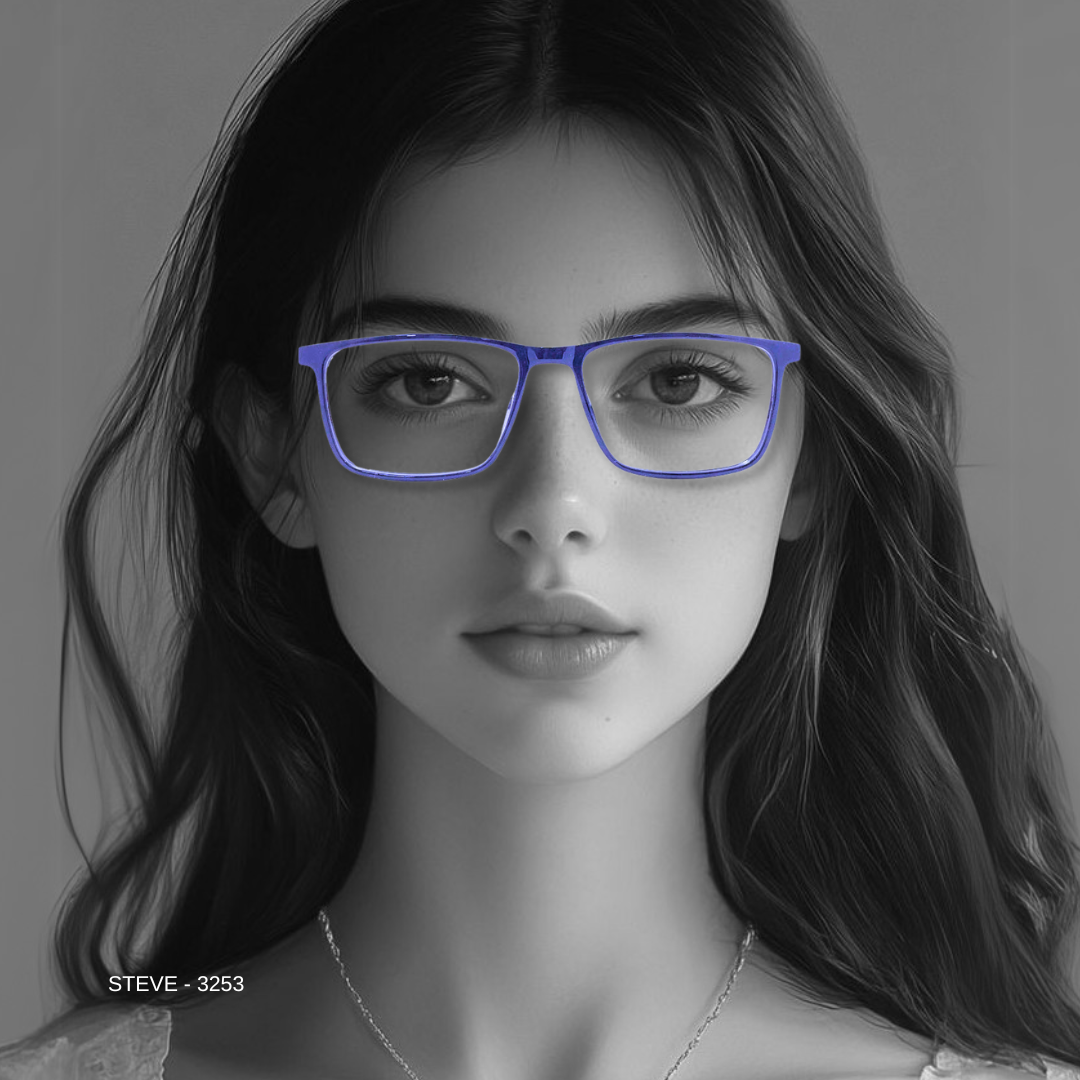 Essentials "Streets" Rectangle Unisex Eyeglasses 3253