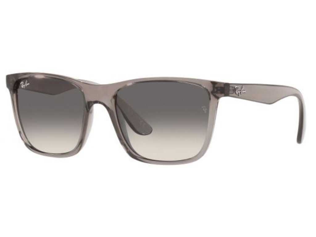 Rayban Grey Transparent  Full Rim Grey Gradient Wayfarer Sunglass RB4349I6449|1156