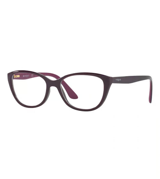 Vogue Purple Cateye Eyeglasses For Womens VO5120I247252 52-16-140