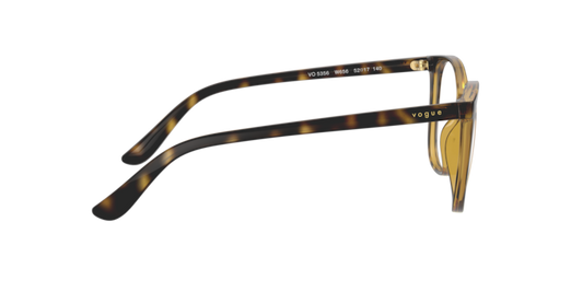 Vogue Havana Square Eyeglasses For Women VO5356W65650 52-17-140