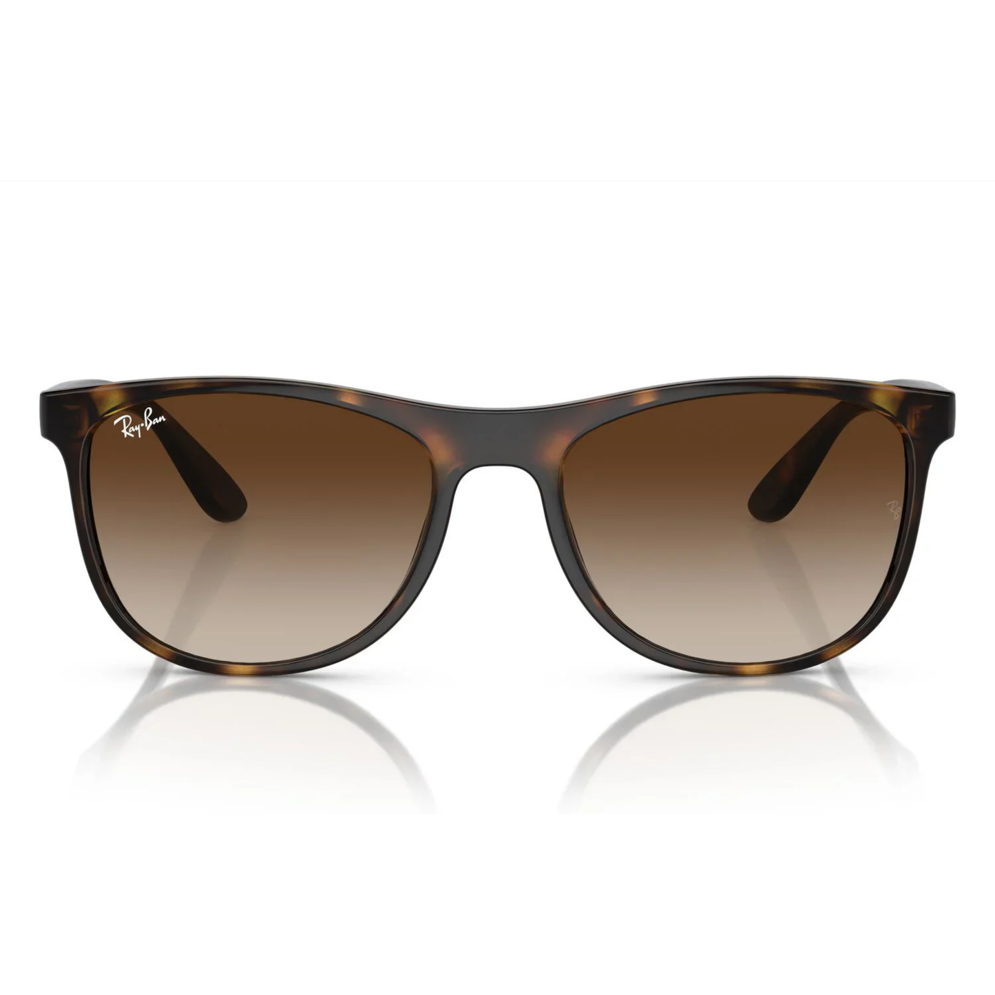 RAY-BAN Wayfarer Brown Dark Tortoise Unisex UV Protected Sunglasses RB4412i 710/1357