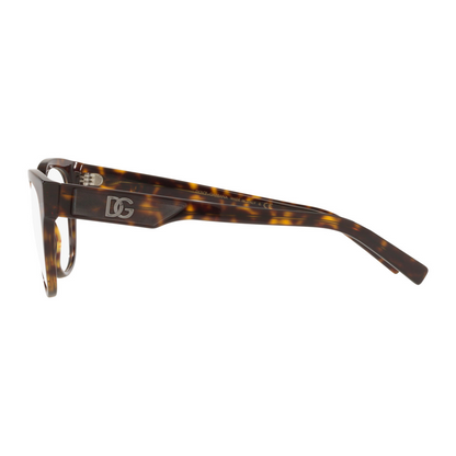 Dolce & Gabbana Dark Tortoise Unisex Eyeglasses DG3350 502/49