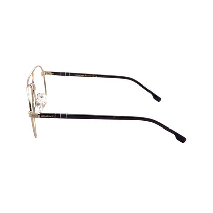 Luxury Line "Yajur" Golden Aviator Eyeglasses for Men RTM1006 C1/56