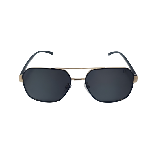 Essentials 'Kat" Rectangle Aviator Sunglasses 1057
