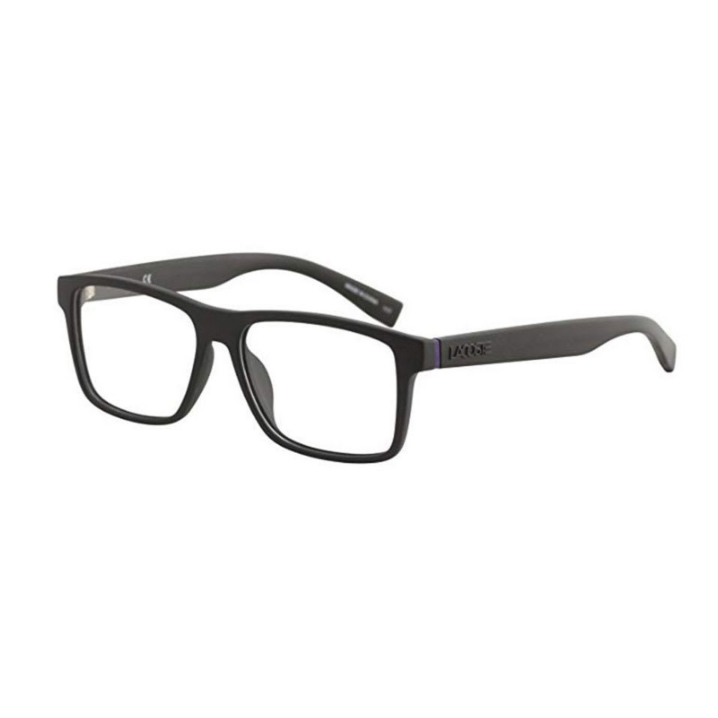 Lacoste Matte Black Rectangle Unisex Eyeglasses L2796 001/55