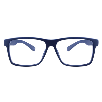 Lacoste Matte Blue Rectangle Eyeglasses L2796 424/55