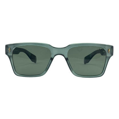 Essentials Stan Green Square Unisex Sunglasses LN86335 C15M/51