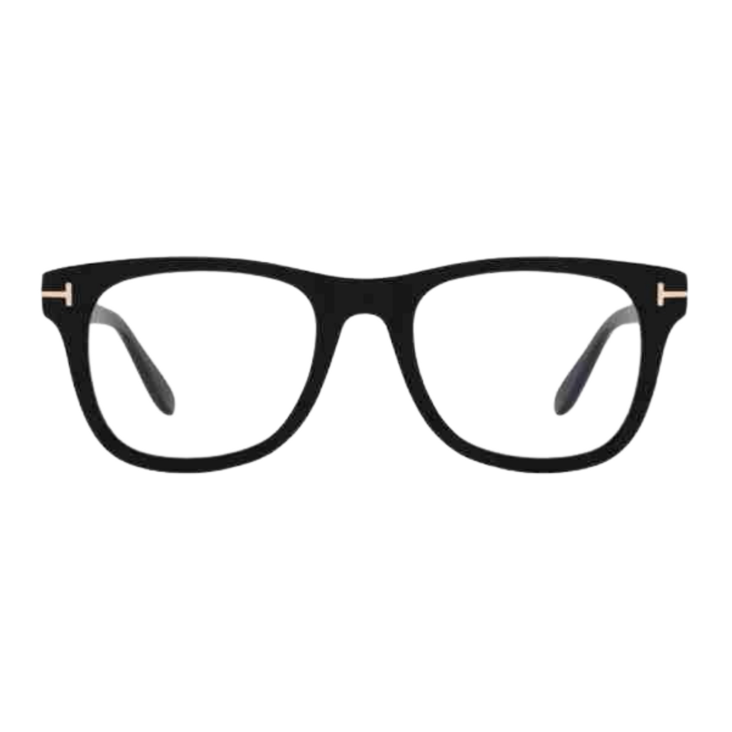 Tom Ford Blue Block Black Square Men's Eyeglasses TF5820 B001/50