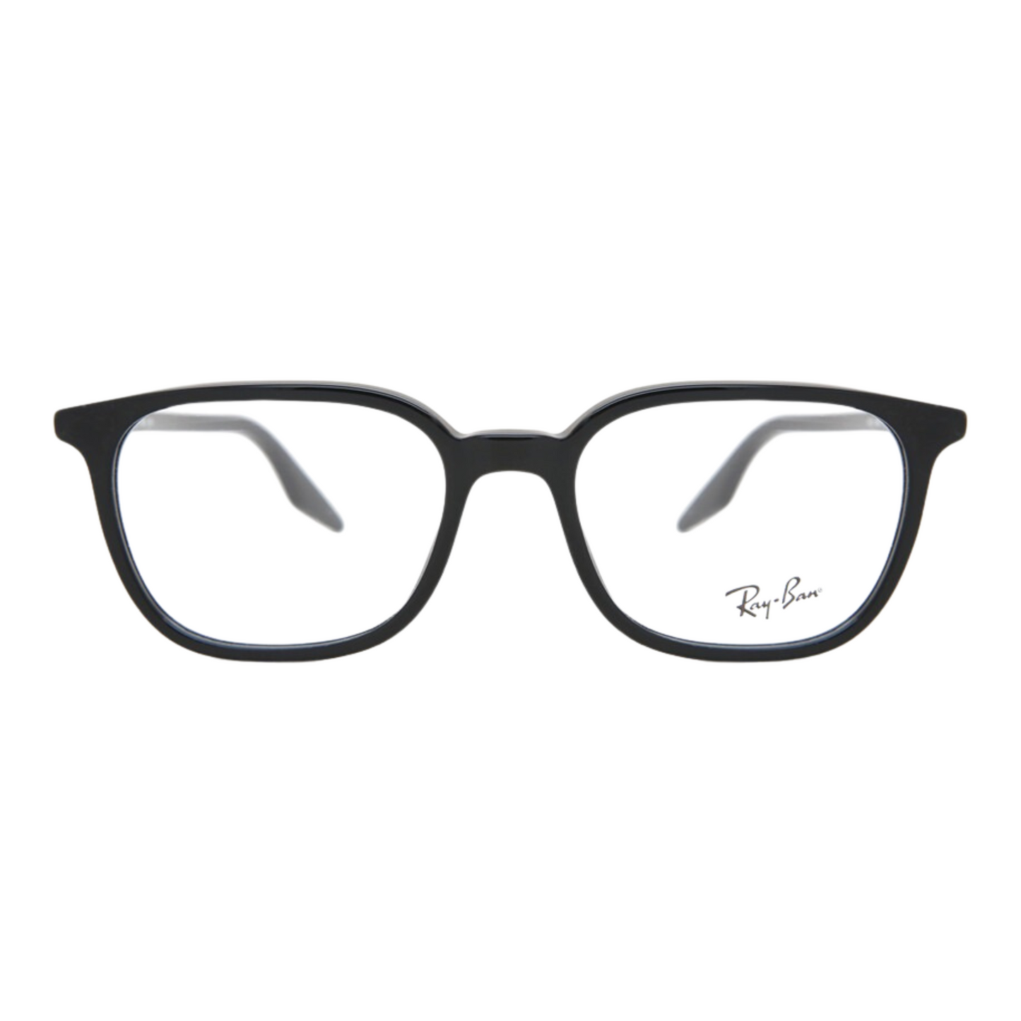 Ray-Ban Core Midnight Black Square Eyeglasses for Men RB5406 2000/54