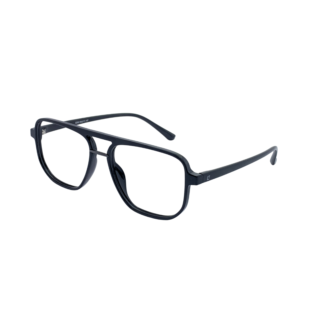 Essentials "Skyler" Square Aviator Eyeglasses 3258