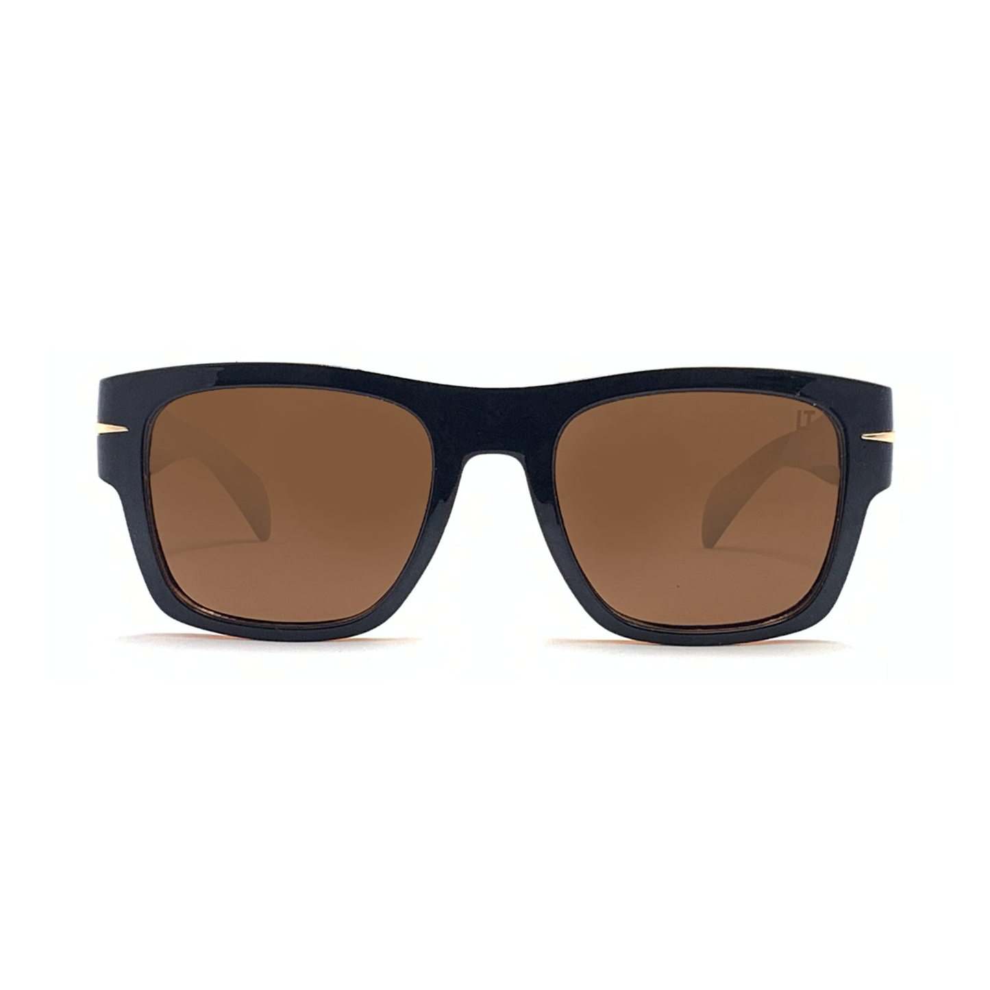 Hip Hop Brown Square Unisex  Sunglasses