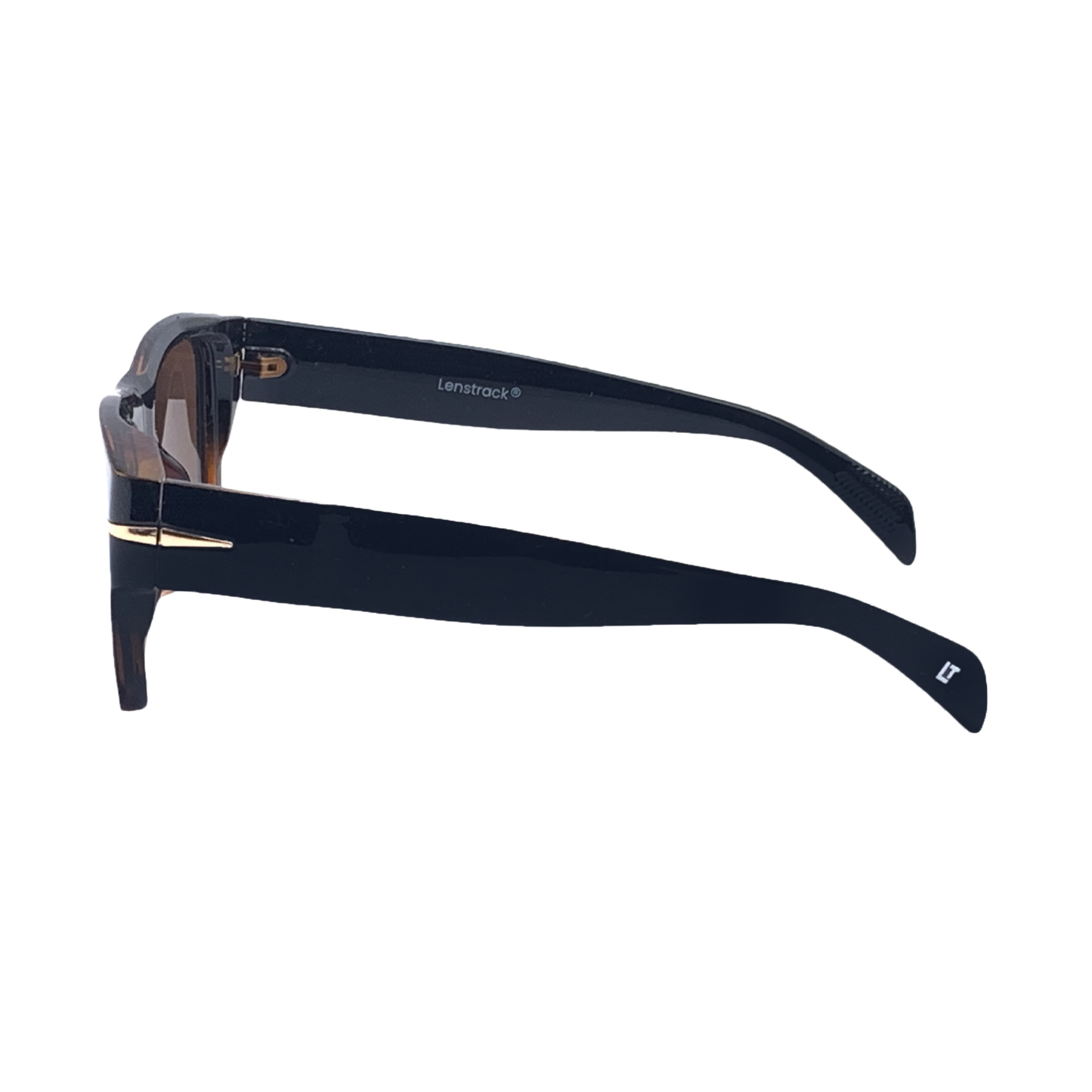 Hip Hop Brown Square Unisex  Sunglasses