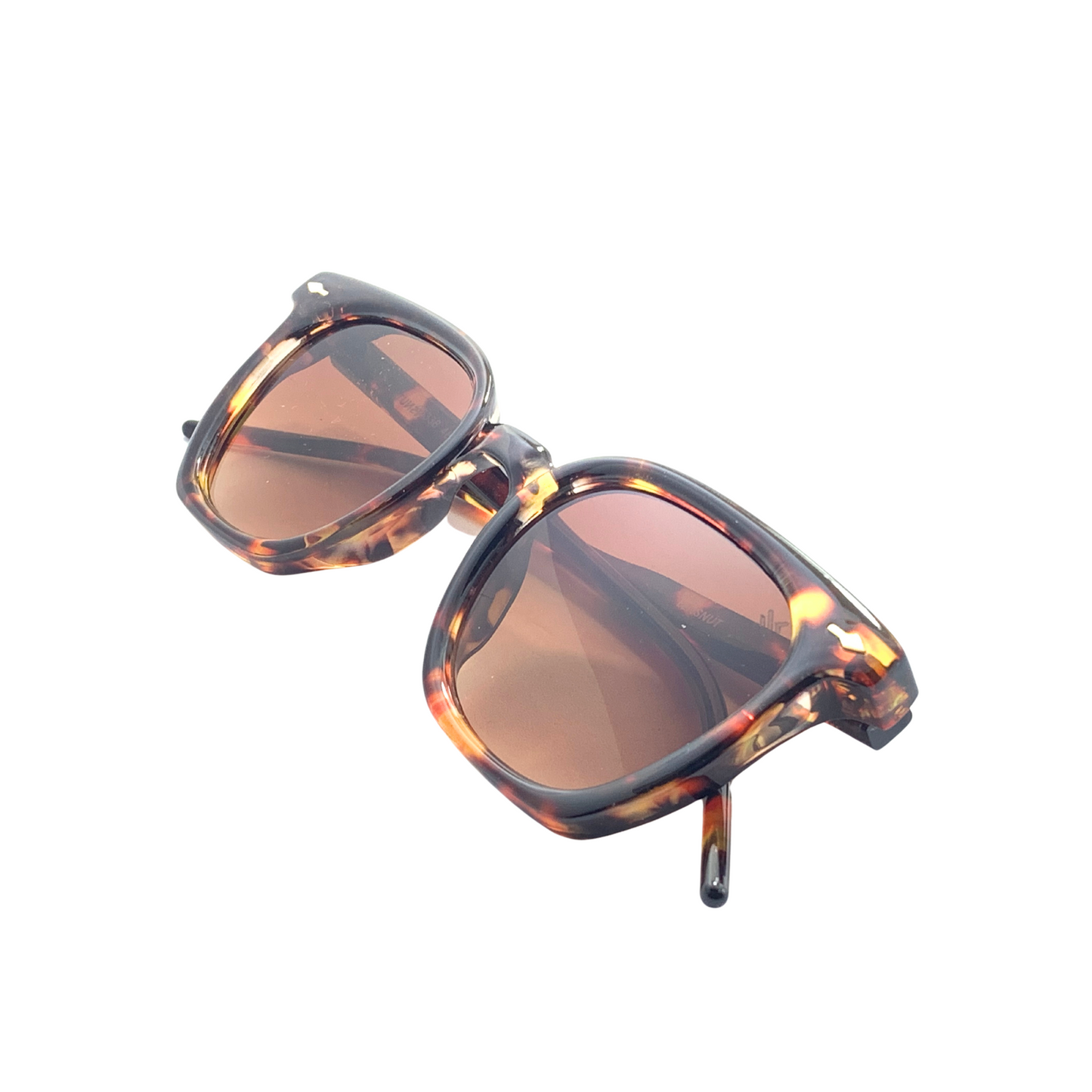 Essentials "Summer" Havana Square Unisex Sunglasses LN86338C348