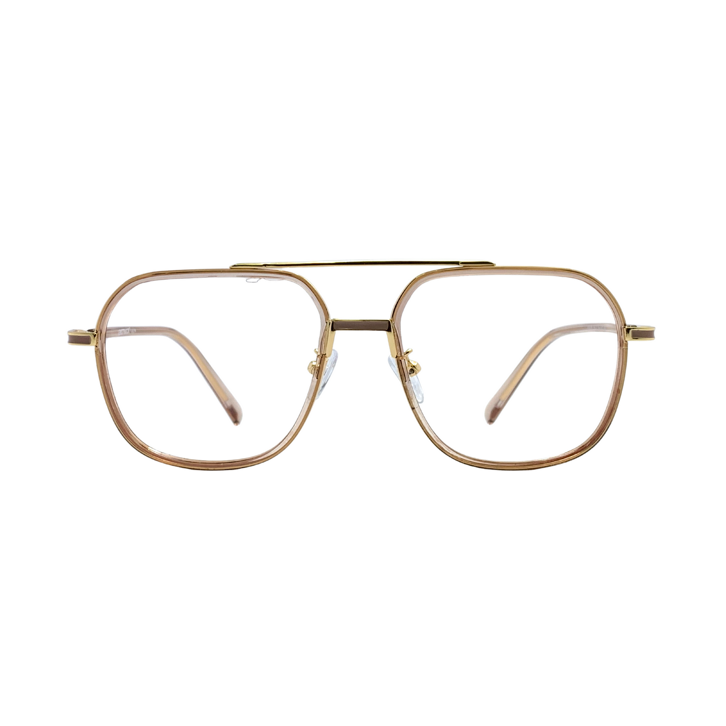 ALFA "Vienna" Gold Aviator Eyeglasses for Men 23008 C5/14 58