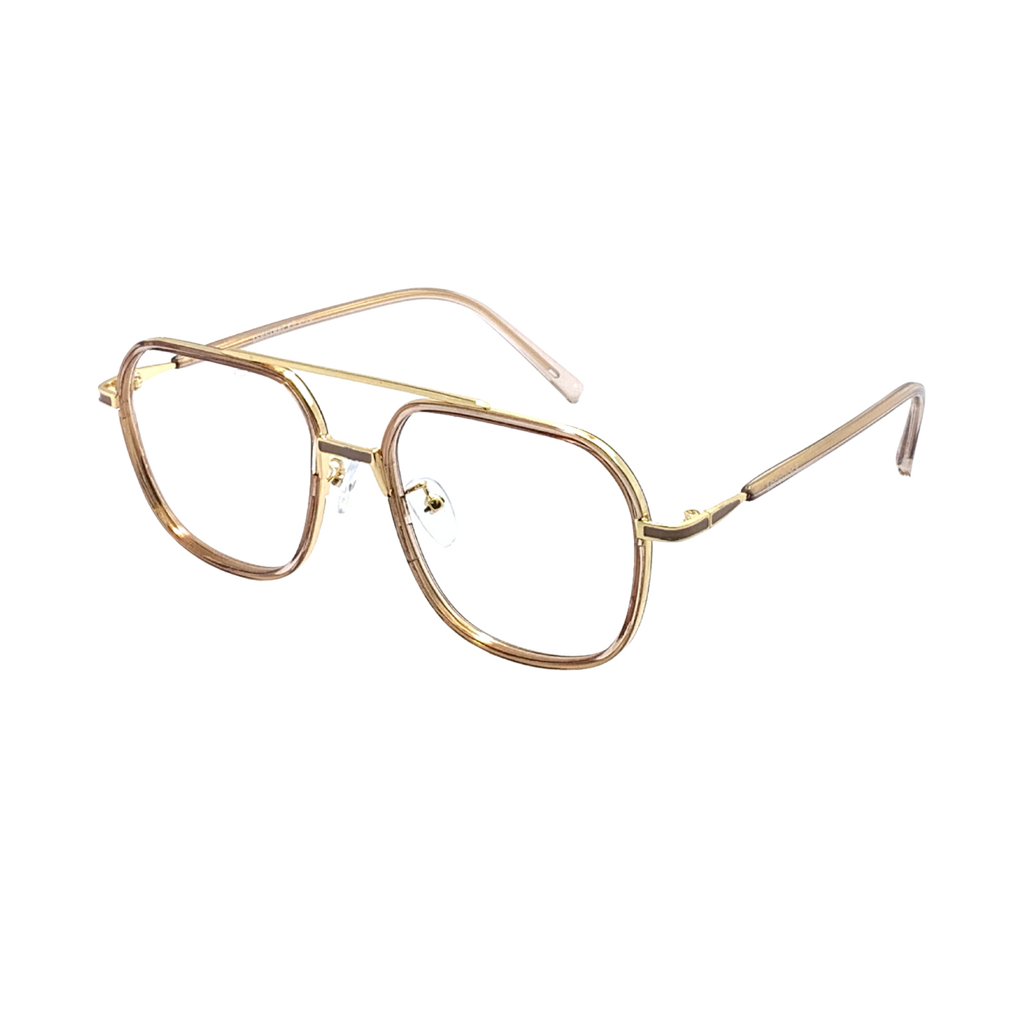 ALFA "Vienna" Gold Aviator Eyeglasses for Men 23008 C5/14 58