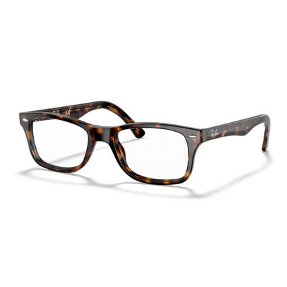 Ray-Ban Highstreet Brown Rectangle Eyeglasses for Men RB5228 5945/53