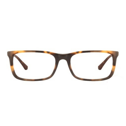 Ray-Ban Full Rim Rectangle Unisex Havana Eyeglasses RB5312I 5533/52