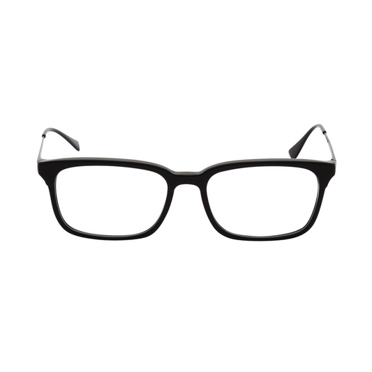 Ray-Ban Black Rectangle Full Rim Eyeglasses for Men RB5364I 2000/53