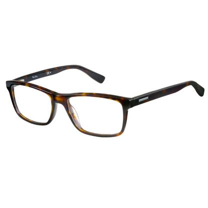 Pierre Cardin Brown Tortoise Unisex Rectangle Eyeglasses PC61864PN